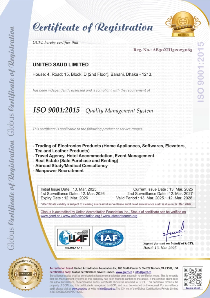 UNITED SAUD LIMITED - An ISO 9001-2015_page-0001